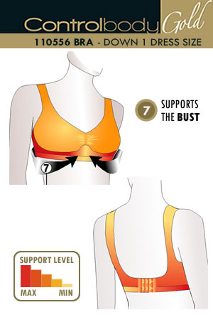 Control Body - Medium Support Bra - Skin