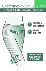 Control Body - Caffeine Infused Shaping Leggings - Skin