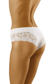 Wolbar Cara Lovely White Brief with Gorgeous Lace Detail