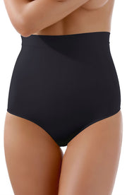 Control Body - Firm Compression High Waisted Shaping Brief Black