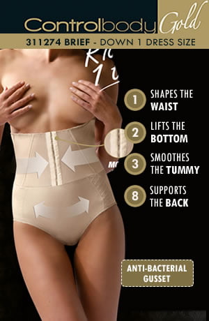 Control Body - Corset Shaping Brief - Skin