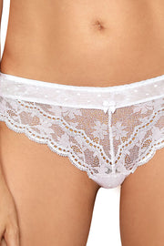 Roza Lagerta Beautiful Thong with Lace and Bow Detail