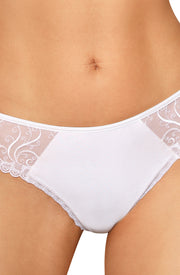 Roza Anuk Refined and Luxurious Embroidered Thong